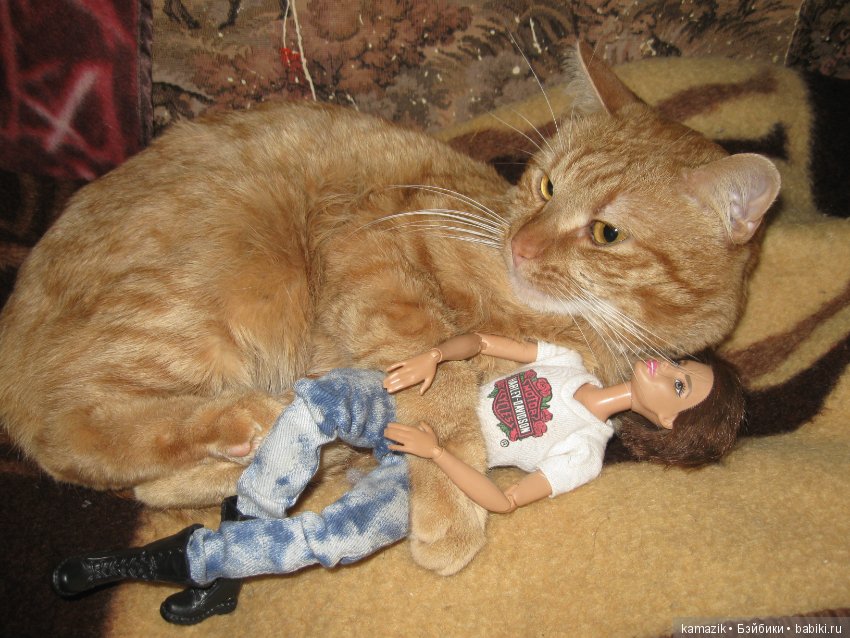 Самый верный друг. Девушка с Персиком