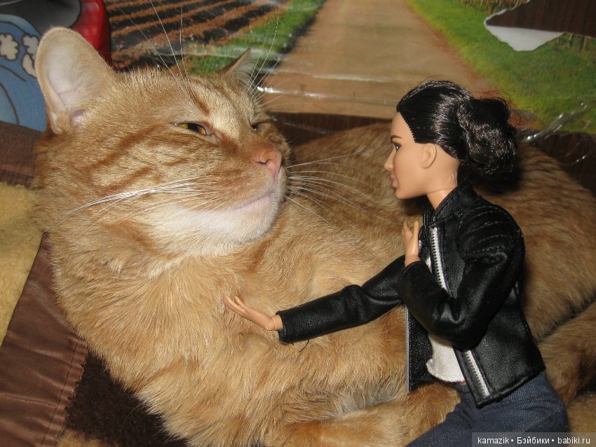 Самый верный друг. Девушка с Персиком