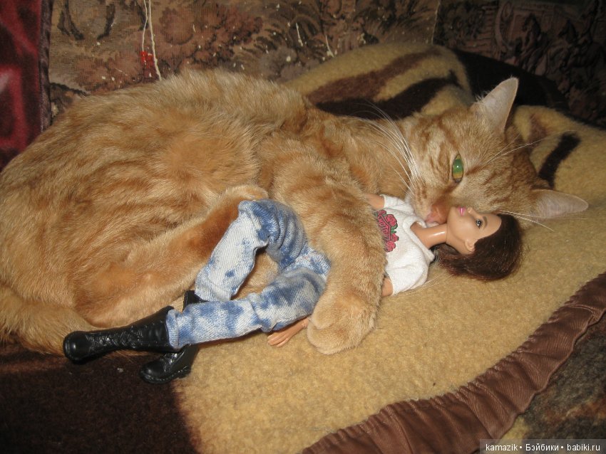 Самый верный друг. Девушка с Персиком