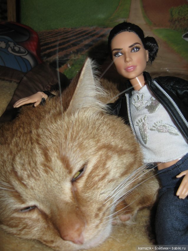 Самый верный друг. Девушка с Персиком