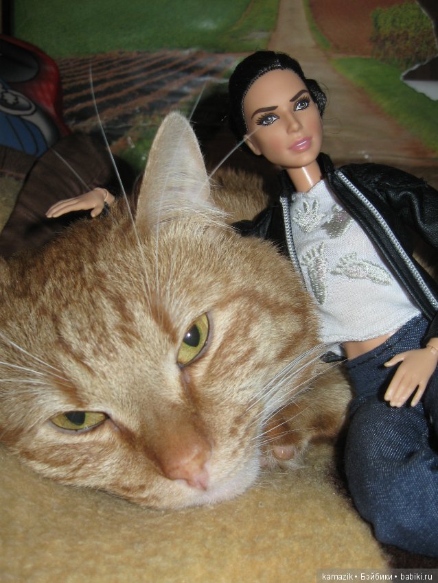 Самый верный друг. Девушка с Персиком