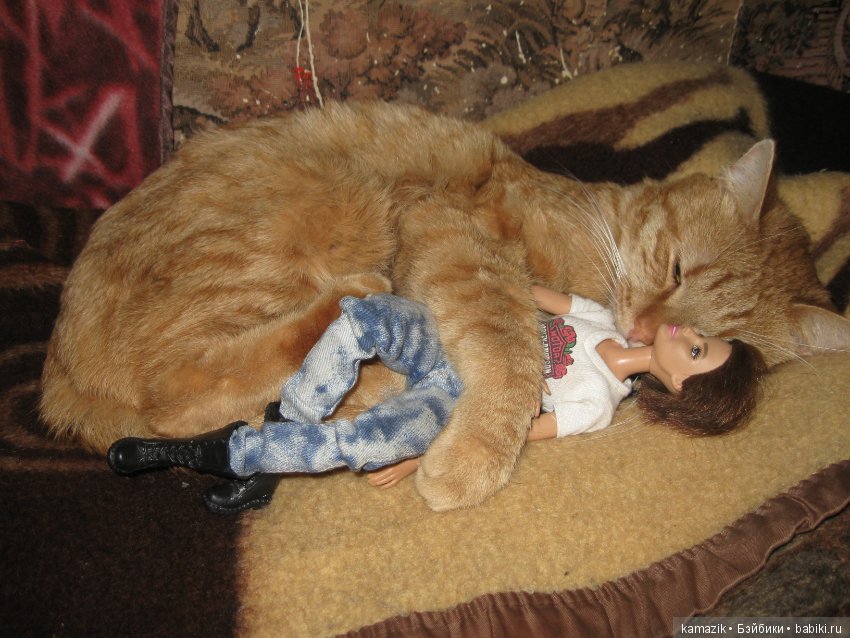 Самый верный друг. Девушка с Персиком