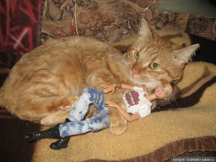 Самый верный друг. Девушка с Персиком