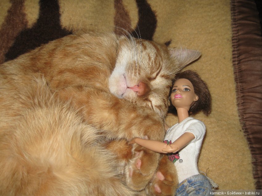 Самый верный друг. Девушка с Персиком