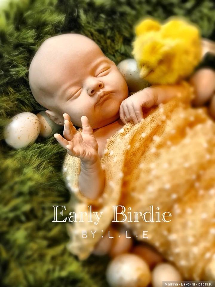 Молд для куклы реборн Early Birdie скульптора Laura Lee Eagles