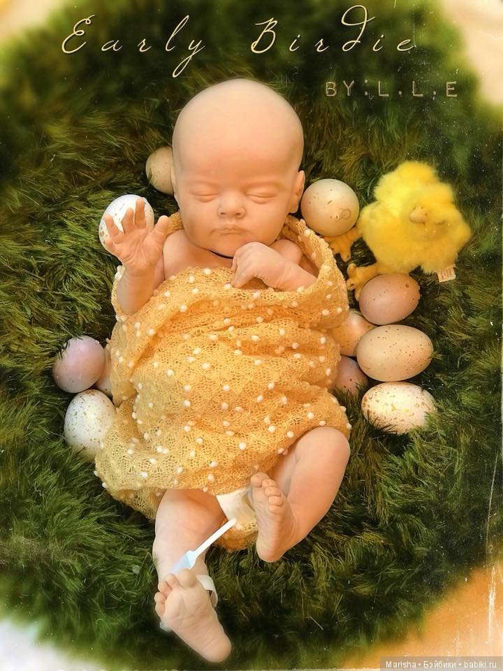 Молд для куклы реборн Early Birdie скульптора Laura Lee Eagles (фото 2)