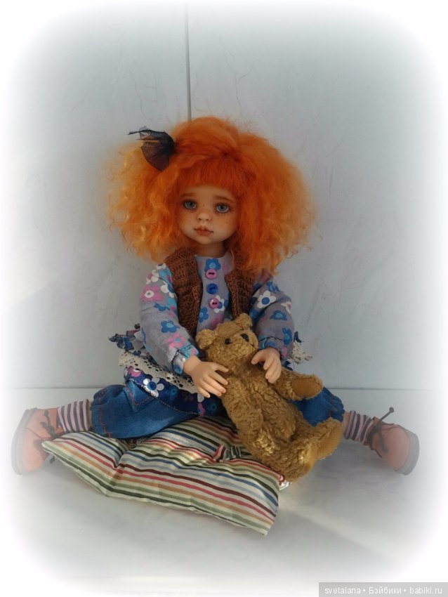 Варенька.Варюша.ООАК куклы от Паола Рейна (фото 10)