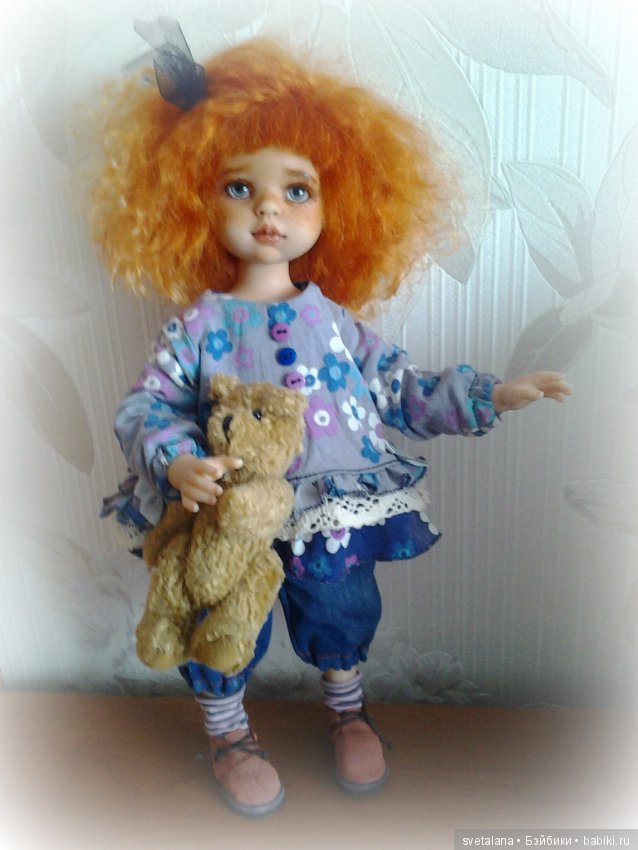 Варенька.Варюша.ООАК куклы от Паола Рейна