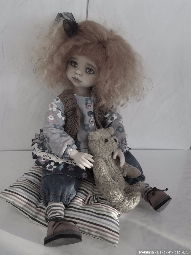 Варенька.Варюша.ООАК куклы от Паола Рейна