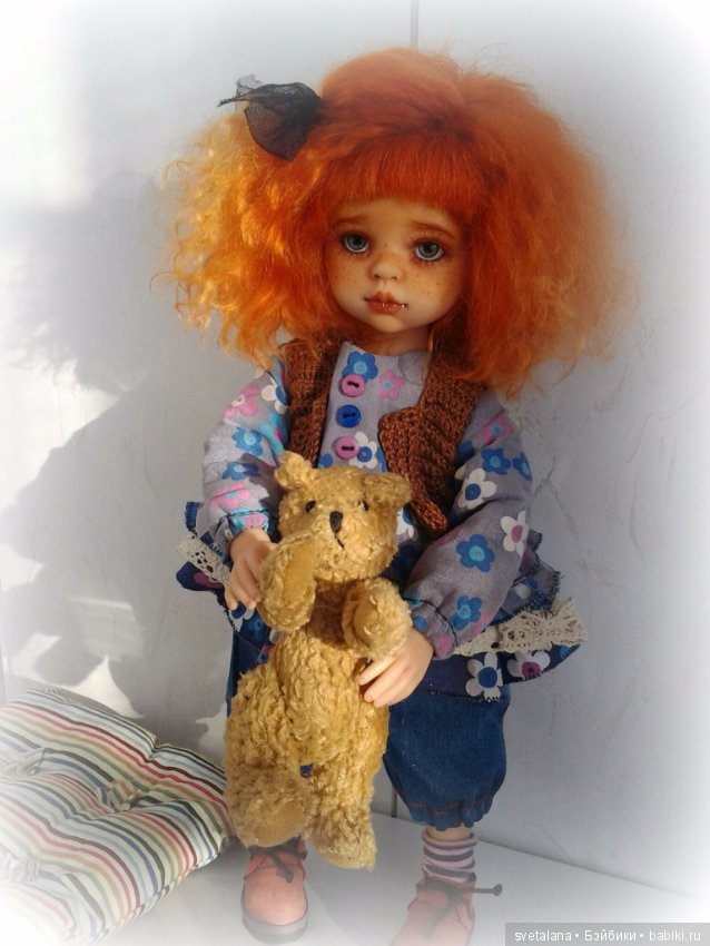 Варенька.Варюша.ООАК куклы от Паола Рейна (фото 8)