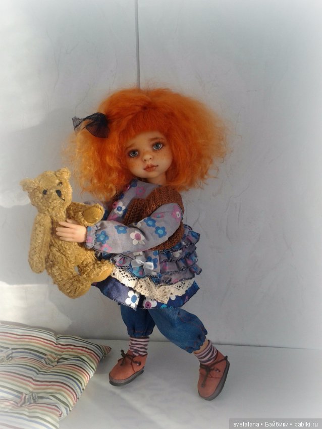 Варенька.Варюша.ООАК куклы от Паола Рейна (фото 3)