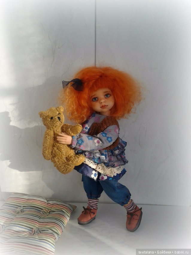 Варенька.Варюша.ООАК куклы от Паола Рейна