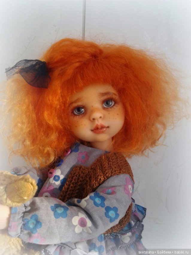 Варенька.Варюша.ООАК куклы от Паола Рейна