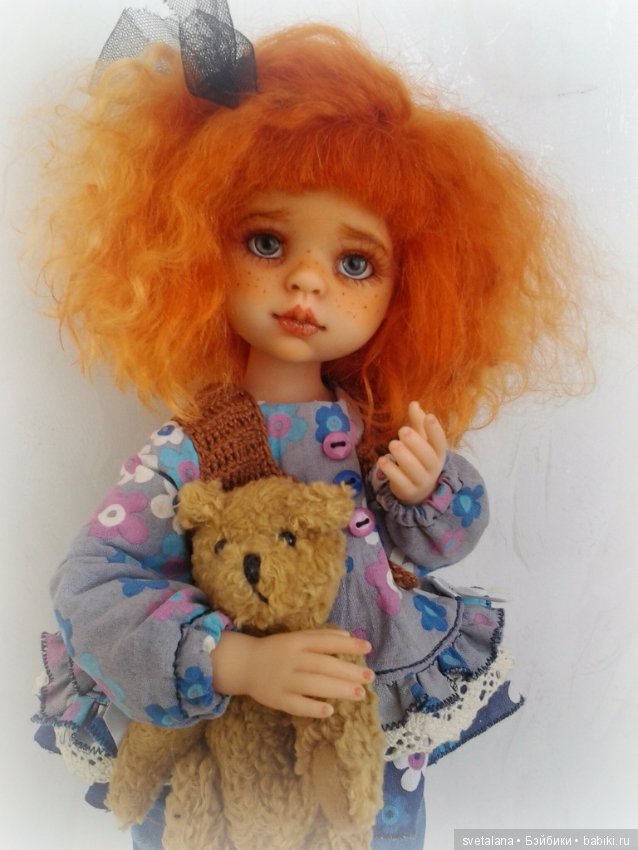 Варенька.Варюша.ООАК куклы от Паола Рейна