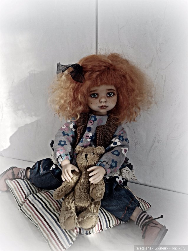 Варенька.Варюша.ООАК куклы от Паола Рейна (фото 6)