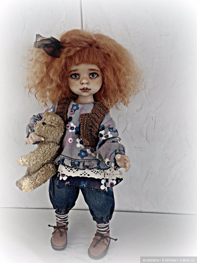 Варенька.Варюша.ООАК куклы от Паола Рейна