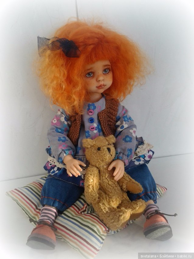 Варенька.Варюша.ООАК куклы от Паола Рейна (фото 9)
