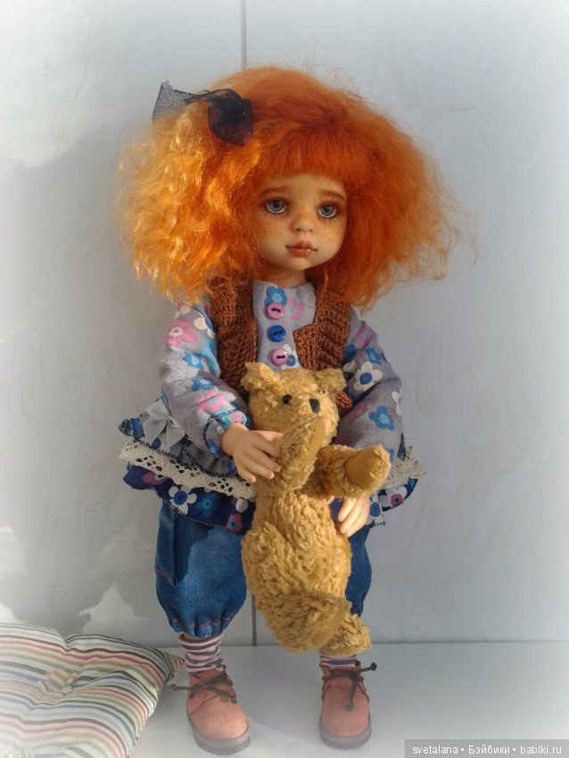 Варенька.Варюша.ООАК куклы от Паола Рейна (фото 4)