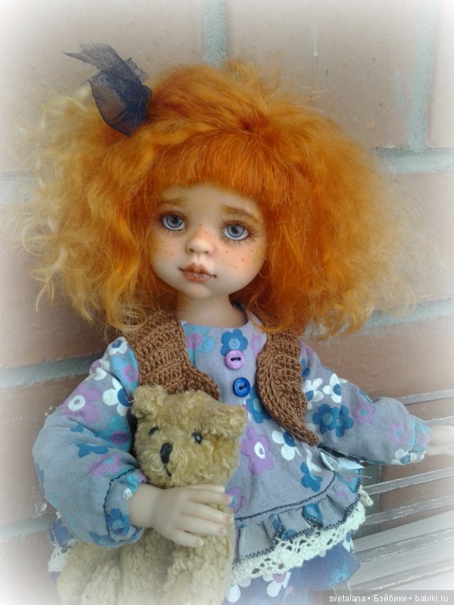 Варенька.Варюша.ООАК куклы от Паола Рейна (фото 2)