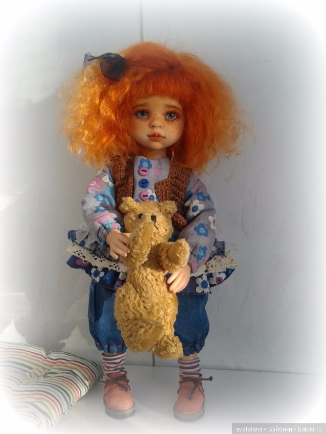 Варенька.Варюша.ООАК куклы от Паола Рейна (фото 7)