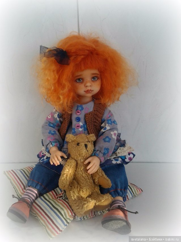 Варенька.Варюша.ООАК куклы от Паола Рейна