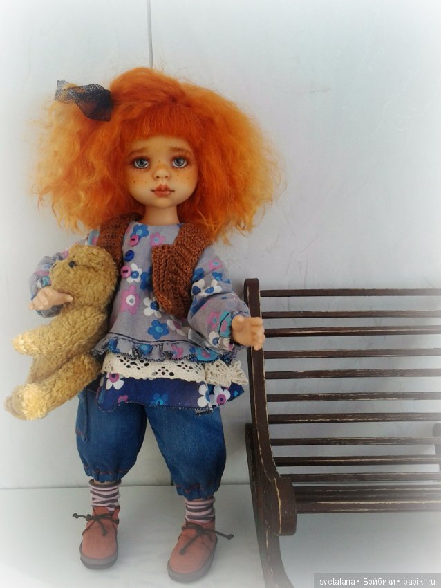 Варенька.Варюша.ООАК куклы от Паола Рейна