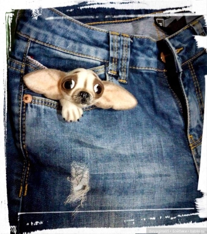 Брошечка — Валяные игрушки из шерсти: сухое валяние