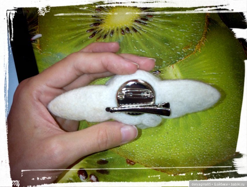 Брошечка — Валяные игрушки из шерсти: сухое валяние (фото 4)