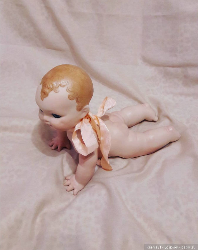 Фарфоровый малыш Зайка — Домашние фото авторских кукол: личные коллекции (фото 2)