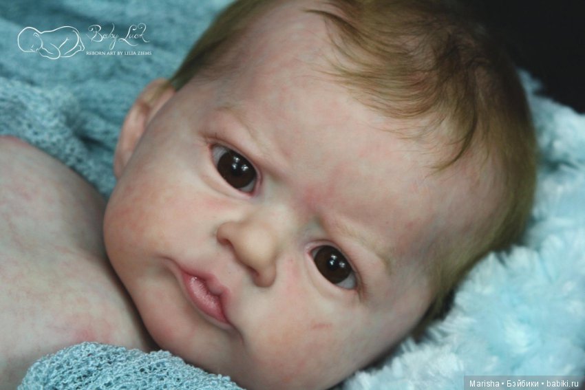 Малыш реборн Heron от скульптора A.K. Katigava, мастер прототипа Lilia Ziems (фото 4)