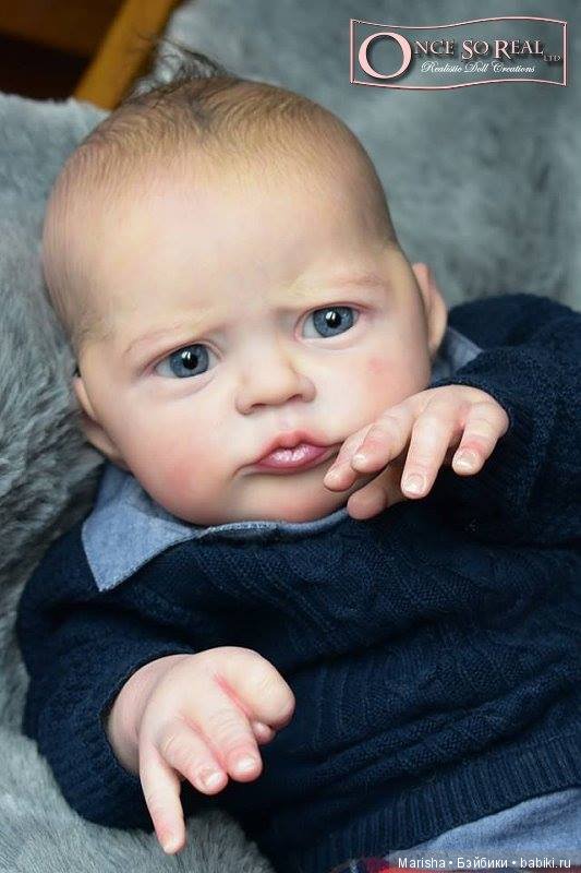 2 малыша реборн Heron от скульптора A.K. Katigava (фото 7)