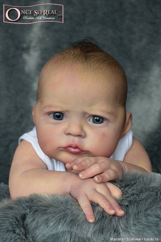 2 малыша реборн Heron от скульптора A.K. Katigava (фото 2)