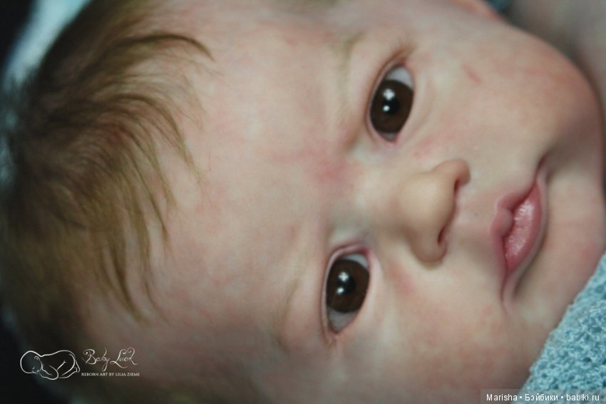Малыш реборн Heron от скульптора A.K. Katigava, мастер прототипа Lilia Ziems (фото 6)