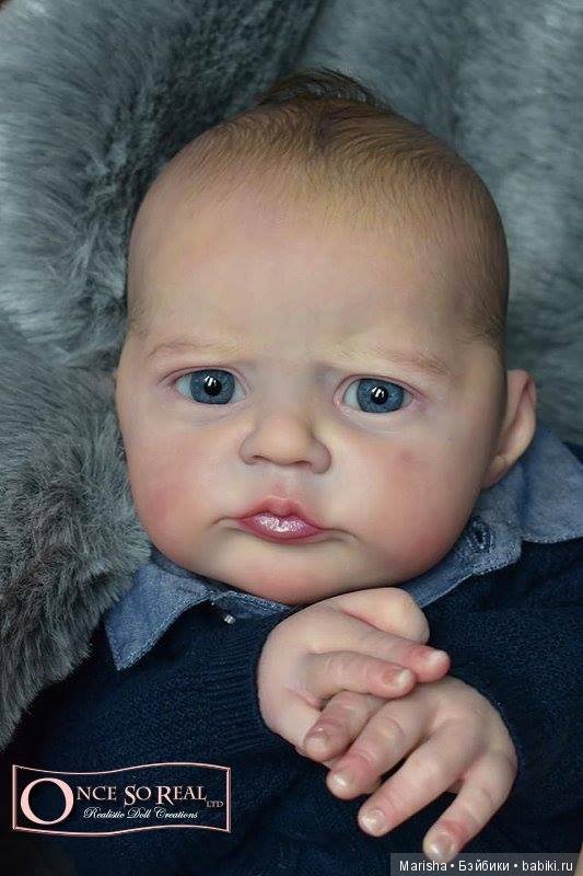 2 малыша реборн Heron от скульптора A.K. Katigava (фото 6)