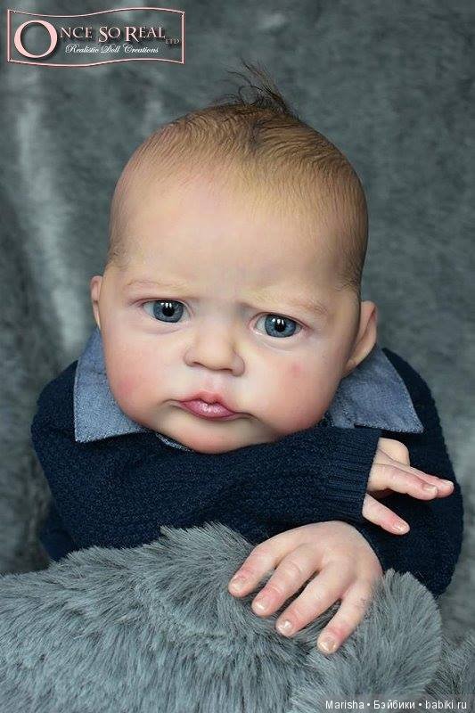 2 малыша реборн Heron от скульптора A.K. Katigava (фото 5)