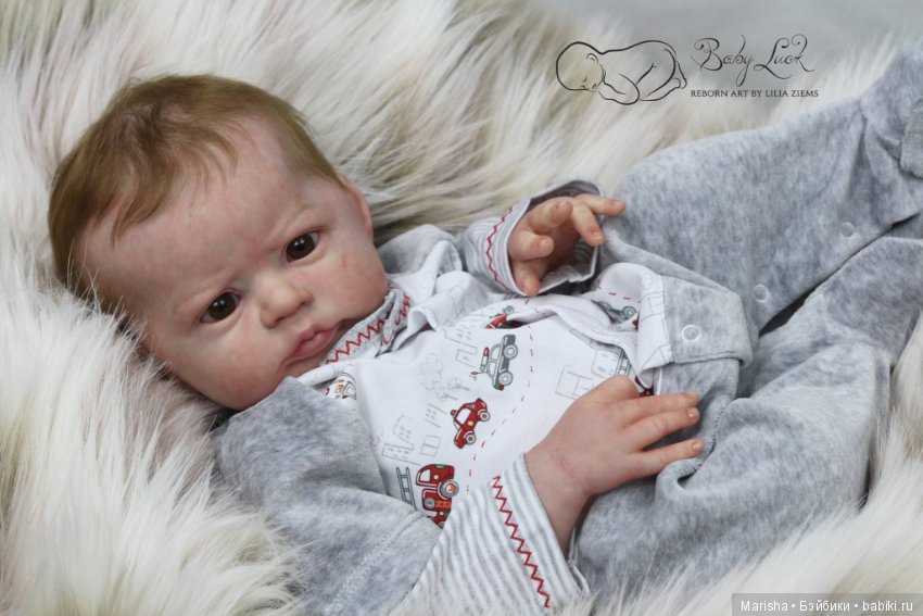 Малыш реборн Heron от скульптора A.K. Katigava, мастер прототипа Lilia Ziems (фото 2)