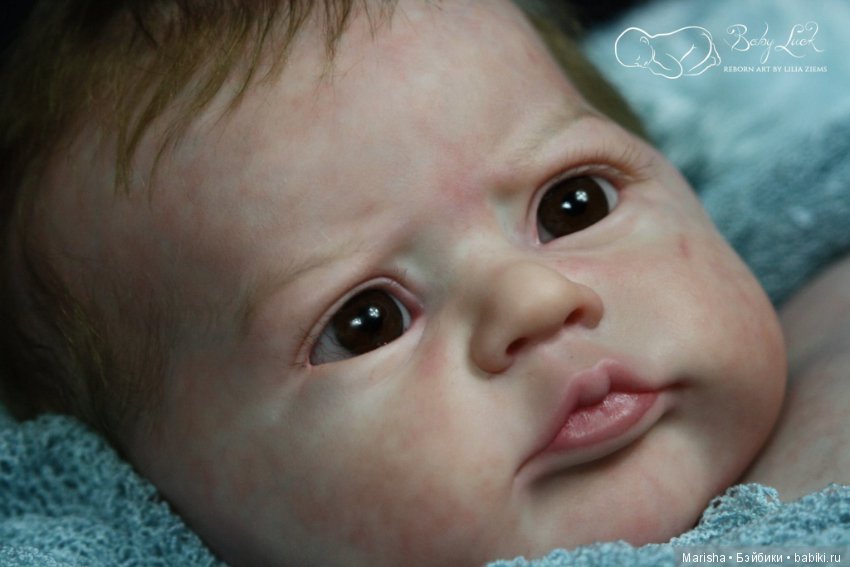 Малыш реборн Heron от скульптора A.K. Katigava, мастер прототипа Lilia Ziems