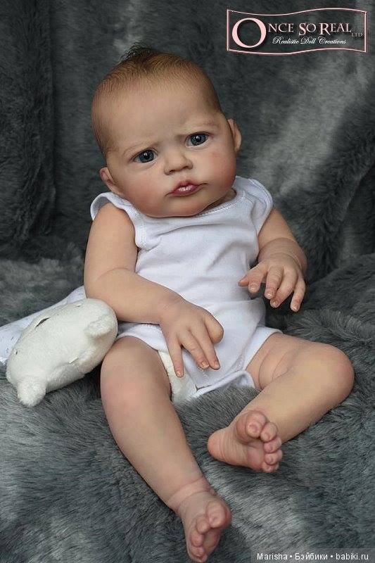 2 малыша реборн Heron от скульптора A.K. Katigava