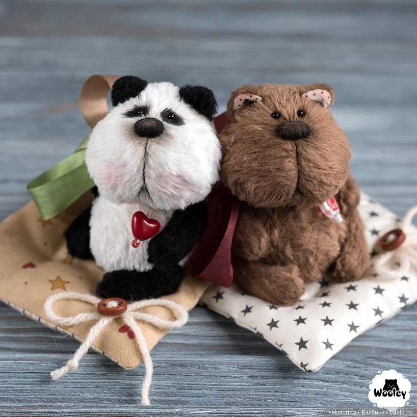 Плюшки — Авторские мишки Тедди и друзья: фото (фото 2)