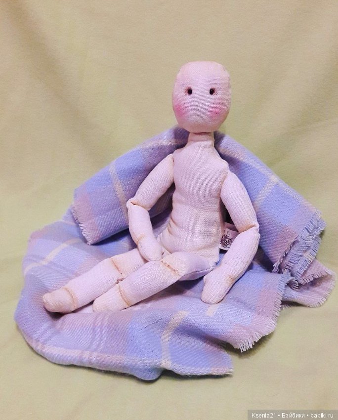 Тряпичный человечек — Авторские текстильные куклы: Вальдорфские (фото 3)