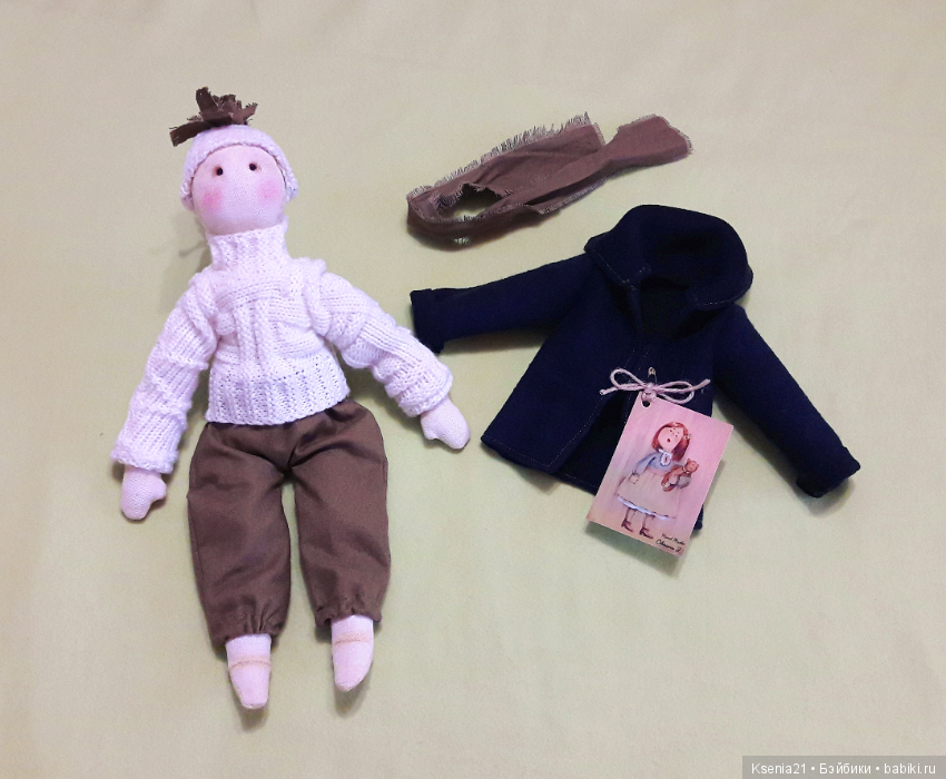 Тряпичный человечек — Авторские текстильные куклы: Вальдорфские (фото 8)