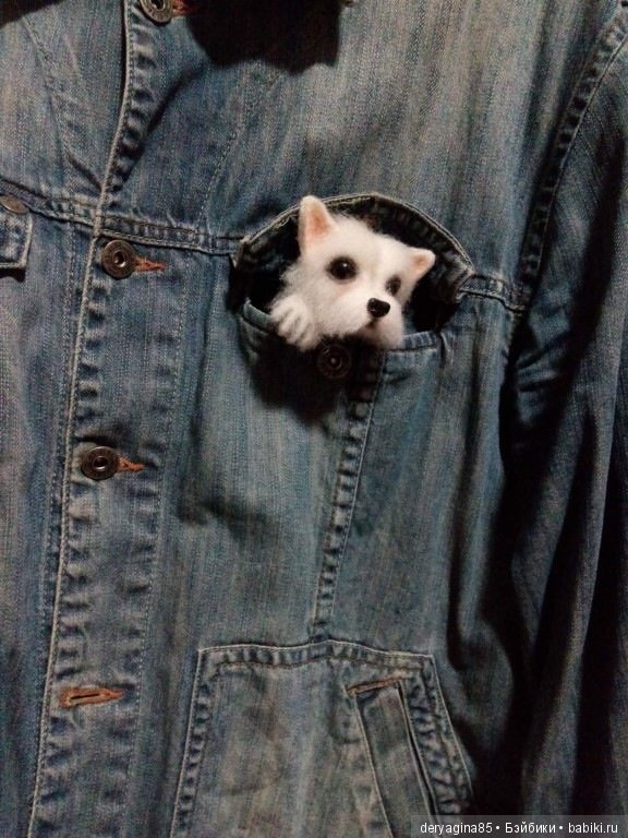 Брошь Вест хайленд уайт терьер (фото 2)