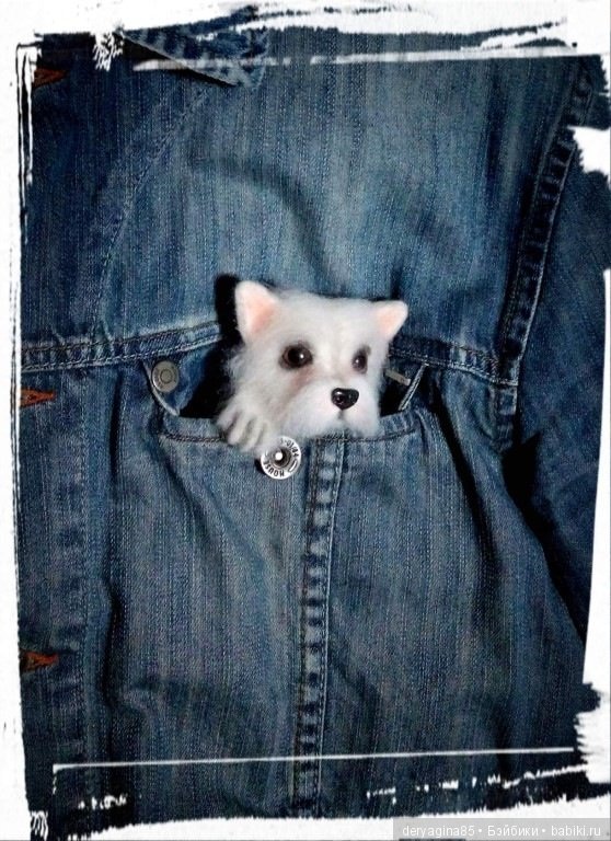 Брошь Вест хайленд уайт терьер