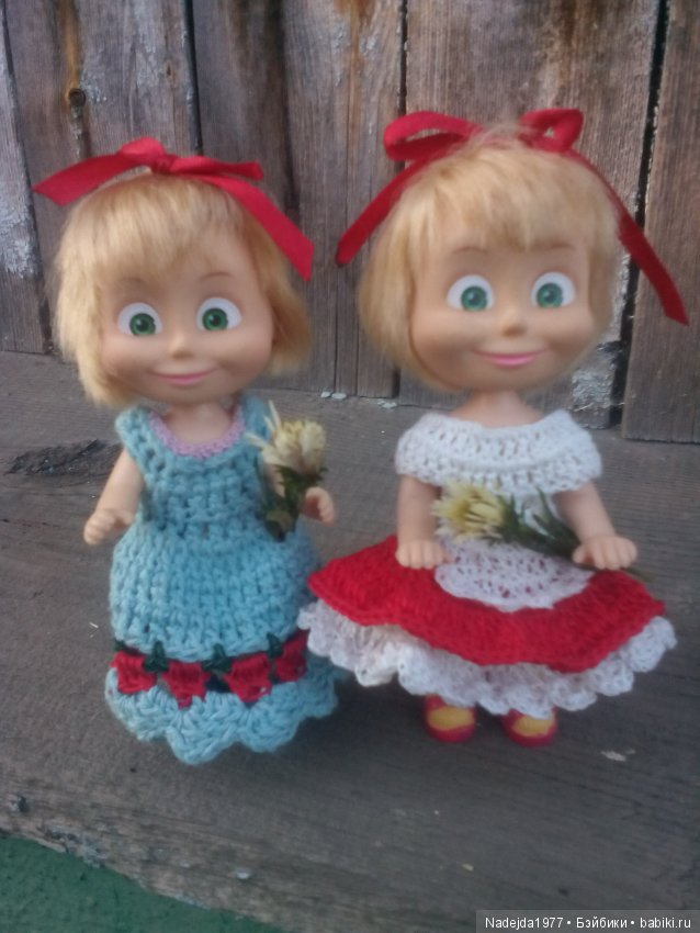 Наши Маша и Даша... Машино перевоплощение в Красную шапочку