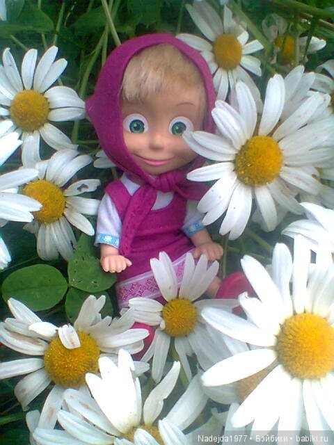 Наши Маша и Даша... Машино перевоплощение в Красную шапочку