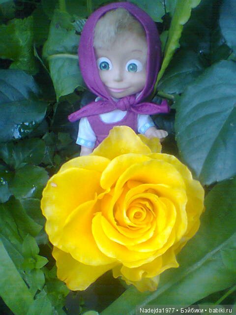 Наши Маша и Даша... Машино перевоплощение в Красную шапочку