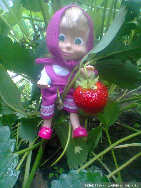 Наши Маша и Даша... Машино перевоплощение в Красную шапочку