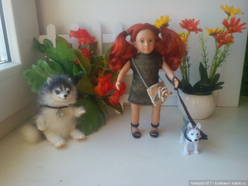 Фейт, Брин, Эвелин и их питомцы