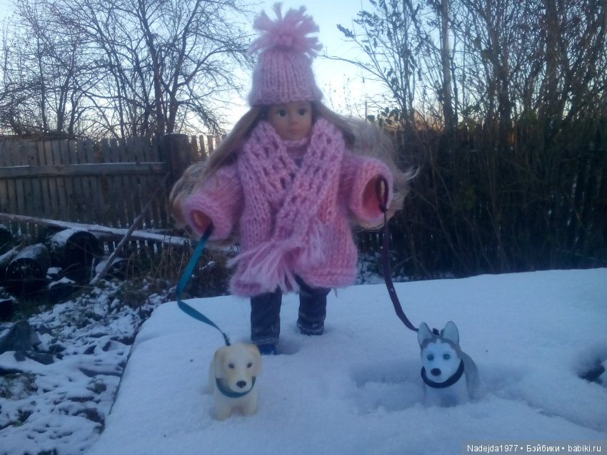 Фейт, Брин, Эвелин и их питомцы