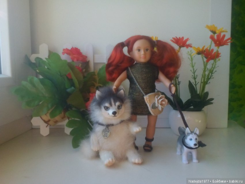 Фейт, Брин, Эвелин и их питомцы (фото 2)